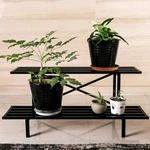 Zhongma 2 Tier Sturdy Metal Plant Stand Heavy Duty Holder For Home Indo.... Fixed Price $91.87.