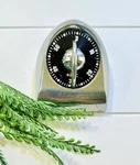 Vtg Bengt Ek Kitchen Timer Art Deco Design Sweden Manual Mechanical 60 Min.. Fixed Price $24.00.