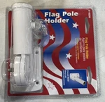 Flag Pole Holder U-10256 Fits Up To Diameter 2.5 Cm White. Fixed Price $27.99.