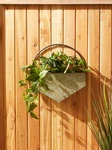 Unique Gray Iron Diamond Galvanized Sheet Wall Mount Planter Home Garden Decor. Fixed Price $39.83.