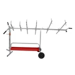 Auto Body Paint Rack, 6-TIER 360-DEGREE Rotating Tree-style Stand For. Fixed Price $167.07.