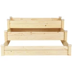 Costway 3 Tier Utility Raised Growing Bed Wooden Planter Kit Home Garden Use. Fixed Price $74.99.