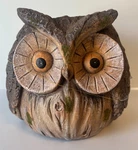 Owl Planter Ceramic Cute Gift Flower Pot 8X9" (w/drain Hole) Chip Discount. Fixed Price $24.99.