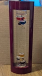 Galileo Thermometer With Cherry Wood Frame, 5 Multi-colored Balls & Gold 12 In. Fixed Price $44.79.