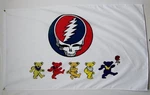 Grateful Dead Dancing Bears Flag - 3X5 Feet Rock Music Banner For Indoor & Outdo. Fixed Price $7.98.