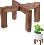 Vigordream Plant Stand, Indoor/outdoor Wood Holder, Single Flower Pot. Fixed Price $24.79.