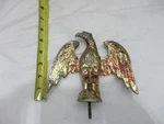 Vintage Cast Aluminum Eagle Flagpole Topper Finial Patriotic Architectural Decor. Fixed Price $34.64.