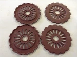 New International Harvester Ih Planter Seed Small Corn Plate Farmall 1977A Set. Fixed Price $40.00.