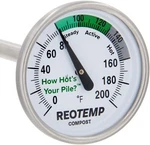 Reotemp 20 Inch Fahrenheit Backyard Compost Thermometer With Brown,silver. Fixed Price $53.47.