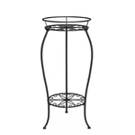 Faithland Stand, Metal Planter Holder Indoor Outdoor, 2 Tier Round Pott.... Fixed Price $37.94.