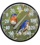 Acurite 01598A1 12.5-INCH Wall Thermometer, Bluebirds. Fixed Price $12.97.