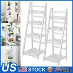 Set Of 2 Ladder Stand Storage Rack Vintage Bookshelf Bookcase Plant Flower. Fixed Price $96.36.