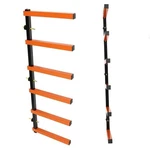 Wood Organizer Lumber Storage Rack Wall Mount With 6-LEVEL Indoor & Outdoor Use. Fixed Price $65.50.