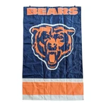Party Animal Chicago Bears Nfl Premium Banner Flag 44" X 28" Nylon Embroidered. Fixed Price $24.87.