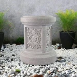 Classic Resin Garden Pedestal Sculpture Stand Indoor Outdoor Decor Base White. Fixed Price $98.35.