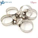 15PCS 3/4"-1" Adjustable Stainless Steel Drive Hose Clamps Fuel Line Worm Clip. Fixed Price $8.98.