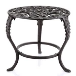 Ownmy Cast Iron Plant Stand Round Flower Pot Holder Vintage Rustic. Fixed Price $89.99.