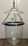 Antique Colonial Bell Jar Glass Lantern/terrarium Size 15X10 (see Picture!!). Fixed Price $250.00.