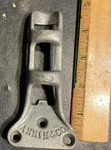 Vintage Annin &co. Cast Iron Flag Holder Bracket Wall Mount New York Usa #314. Fixed Price $12.00.
