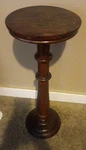 Vintage Wooden Pedestal Plant Stand Side Table Bonsai. Fixed Price $110.49.
