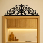 1PCS Art Metal Iris Scroll Wall Hanging Must-have Indoor Decor 20-INCH. Fixed Price $15.19.