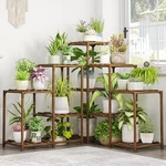 Plant Stand Indoor Outdoor Corner Shelf 11 Potted Large Holder For Multiple. Fixed Price $41.66.
