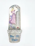Vintage Spoontiques Angel Temperature Thermometer Planter 12 Flower Pot. Fixed Price $9.99.
