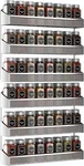 Auledio 2 Pack Spice Rack Organizer, 3 Tier Counter-top Stand Wall Mounted.... Fixed Price $46.99.