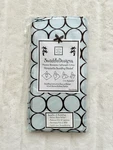 Swaddledesigns Marquisette Swaddling Blanket, Premium Muslin, Blue Mod Circles. Fixed Price $16.00.