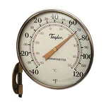 Taylor Heritage Metal Dial Thermometer, Easy To Read One Size, Bronze Trim. Fixed Price $27.90.
