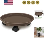 Pallet Caddy With Wheels, Round Flower Pot Mover, Indoor Rolling Plante.... Fixed Price $28.99.
