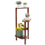 3 Tier Corner Wood Plant Stand Ladder Flower Pot Display Rack Shelf Indoor Patio. Fixed Price $29.93.