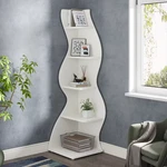 Tribesigns 5-TIER Corner Modern Wall Bookshelf Plant Stand. Fixed Price $155.99.