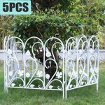 Heavy Duty Wrought Iron Garden Picket Fence Ornamental Panel Path Border Landsca. Fixed Price $65.90.