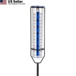 Vewogift Freeze-proof Rain Gauge Outdoor With 7 Inch Capacity Plastic Blue. Fixed Price $18.66.