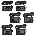 Aitrip 6-PACK TPM-10 Fahrenheit( ) Digital Thermometer Wired For Car 6PCS. Fixed Price $14.43.