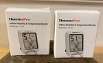 Thermopro TP50 Digital Indoor Humidity & Temperature Monitor 2 New Box Sealed. Fixed Price $21.65.