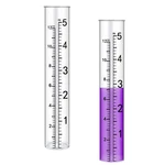 Synhhergyx 2 Pcs 5" Gauge Replacement Tubes For Outdoor Plastic Rain.... Fixed Price $11.38.