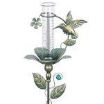 Rain Outdoor - 7" Glass Gauges Tube Hummingbird Outdo.... Fixed Price $35.19.