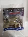Valley Forge 1" Cast Aluminum 2-POSITION Flag Pole Bracket 45 90. Fixed Price $14.99.