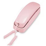 Pink Corded Trimline Princess Phone Easy Wall Mount Speed Dial Last Number Re.... Fixed Price $25.49.