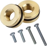Flag Pole Weight Anchor Kit With Carriage Bolts For Secure Custom Spin. Fixed Price $35.59.
