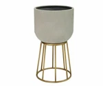 Stratton Decor 17.8" Soho Metal Plant Stand (nwt). Fixed Price $58.50.