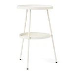 Patio Small Side Table Round 2 Tier End Metal For Indoor Outdoor. Fixed Price $109.90.