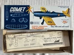 Comet North American Trainer Flying Balsa Kit Model 17.5 Wingspan - (open Box). Fixed Price $19.99.