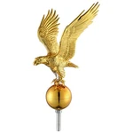 14" Flagpole Eagle Topper Finial Ornament For Telescopic Gold Yard Outdoor. Fixed Price $39.90.