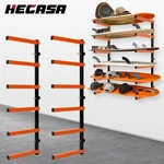 Wood Organizer Lumber Storage Rack Wall Mount With 6-LEVEL Indoor & Outdoor Use. Fixed Price $42.30.