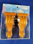 Levolor Decorative Sconce Set For Up To 1-3/8" Diameter Rod Curtain Brackets. Fixed Price $25.99.