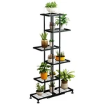 Metal Plant Stand, 6 Tier 12 Potted, Upgrade Multiple Rack Shelf Organi.... Fixed Price $53.39.