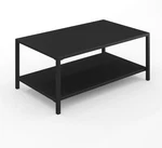 Lily Pond All-weather Patio Coffee Table With Lower Display Shelf And Steel Fram. Fixed Price $584.65.